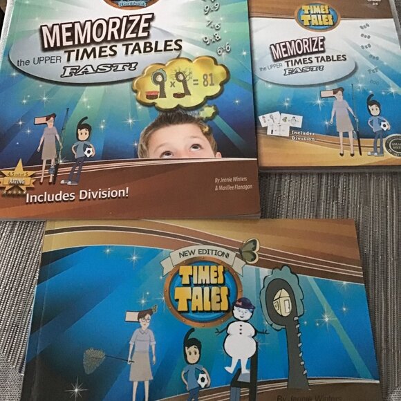 Times Tales Other - Times Tales Set--Clean Workbook and Storybook--Like New-Homeschooling